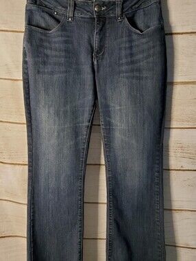 Lee Vintage Women’s Boot Cut Jeans - Dark Wash Blue